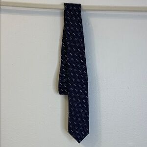 Craft & Flow Anchor Navy Kids' Tie